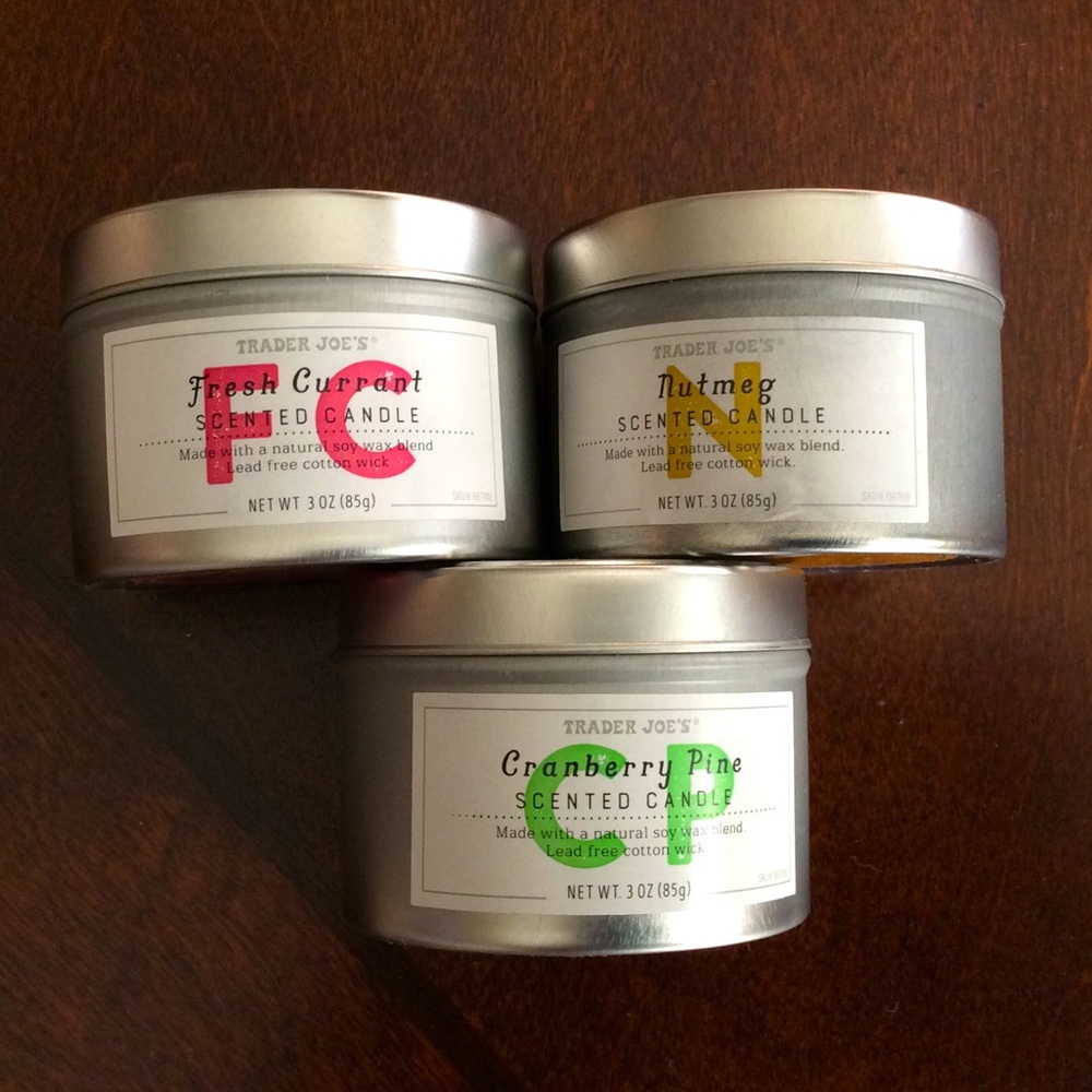 Trader Joe’s Tin Trio Candle